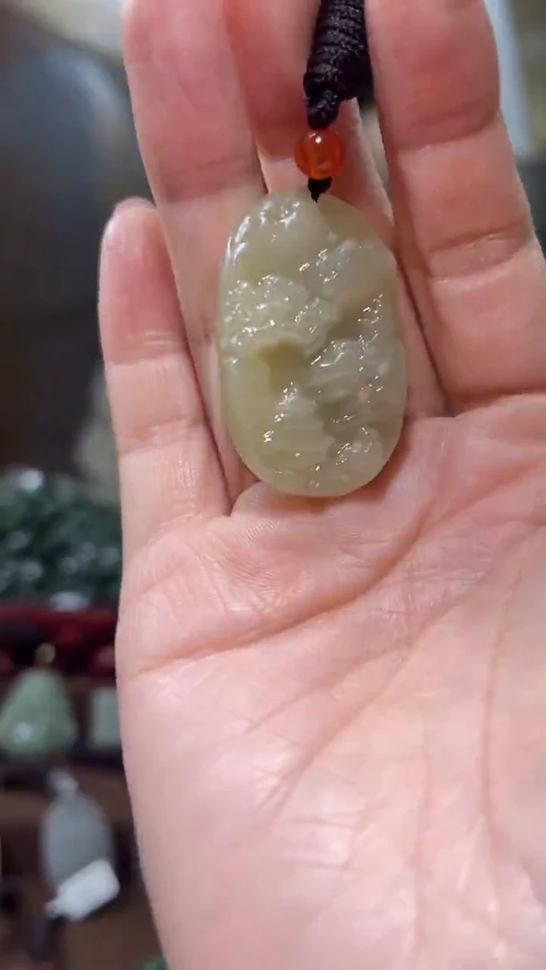 颈饰未镶嵌和田玉·