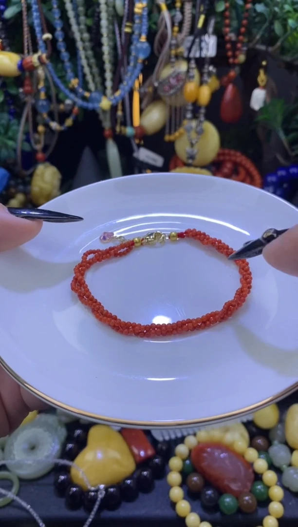 手链未镶嵌南红玛瑙南红手串