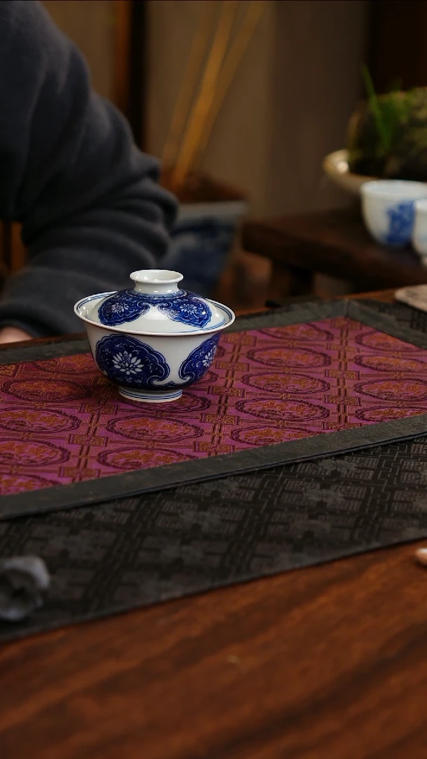 【闪购商品】壶承莹焰堂莲花盖碗