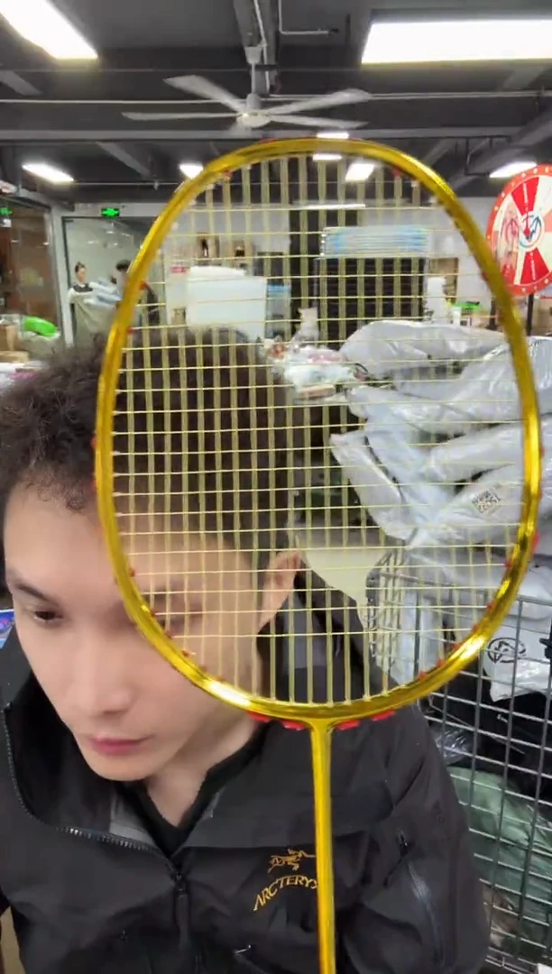 碳素/碳纤维黄金战拍5U全碳素隐藏款