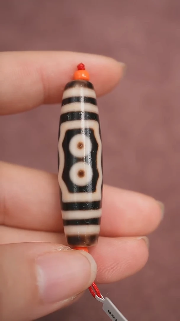 未镶嵌颈饰玛瑙/玉髓蚀花玛瑙珠定制编绳