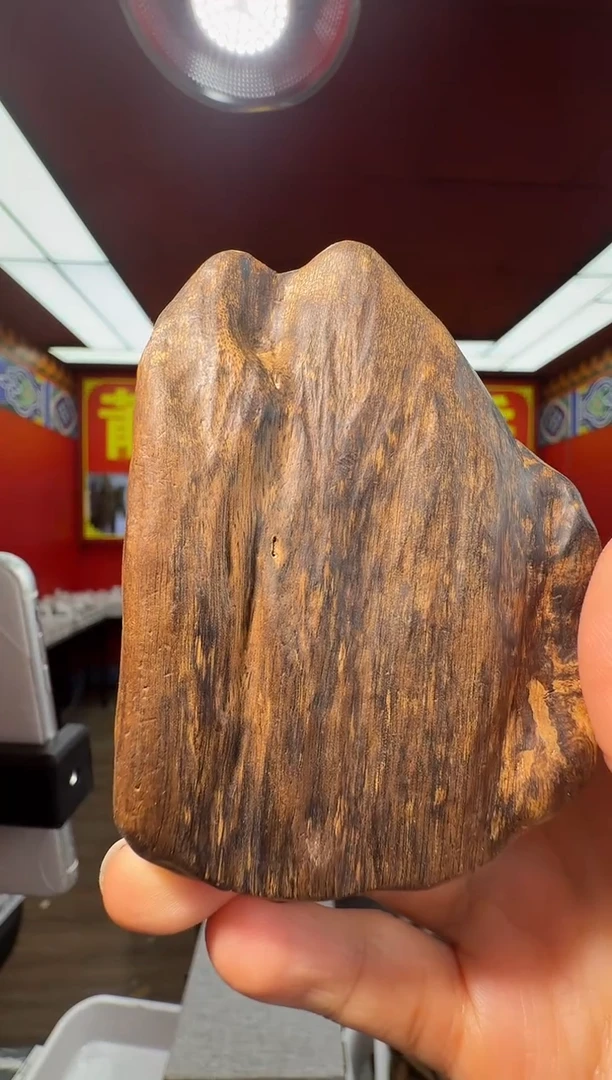 沉香手把件d9海南虎斑棋多样性发一