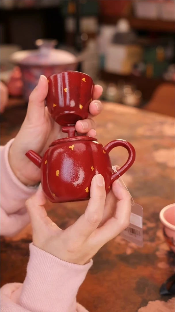 【闪购商品】陶瓷茶具（无礼盒无茶盘）@@A11467