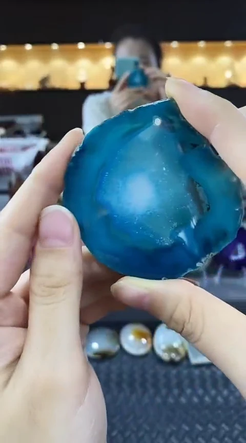 未镶嵌颈饰玛瑙/玉髓铃*花玛瑙