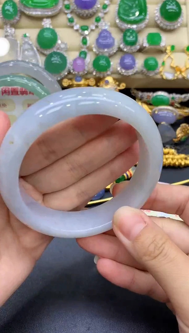 未镶嵌手镯翡翠206-中国好珍宝