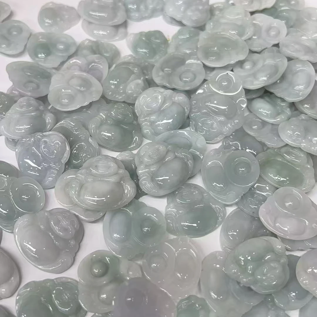 【绿庄】-1478-L1111-翡翠佛公吊坠-多样性/发一件