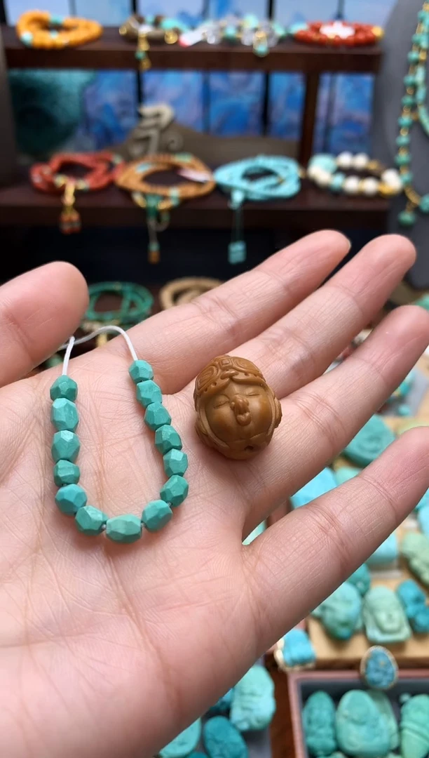 把件金刚菩提江***步半成品