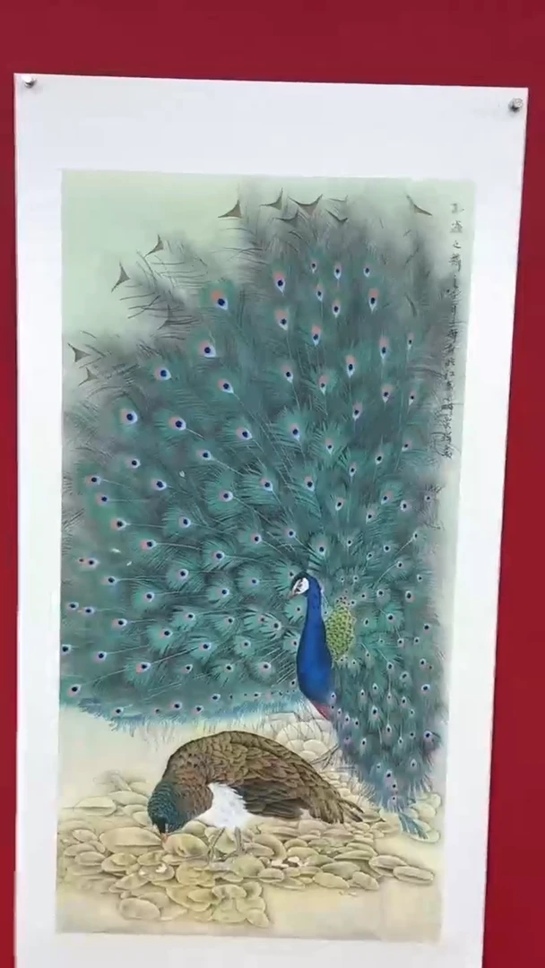 国画国画绘画山水花鸟