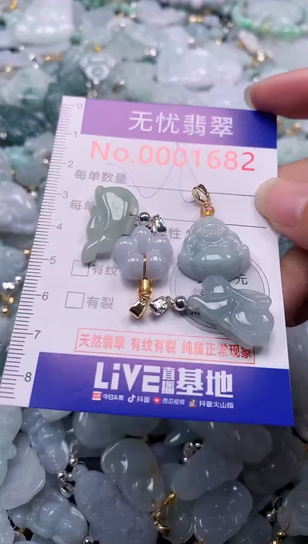 颈饰未镶嵌翡翠1682