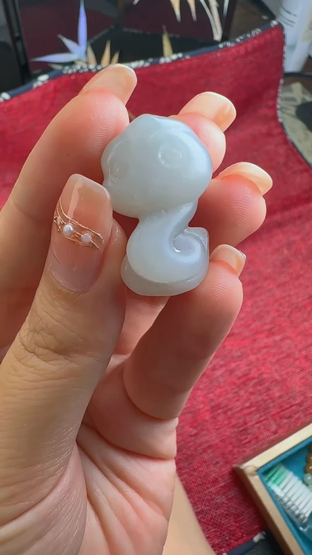 和田玉未镶嵌颈饰JJD0610033