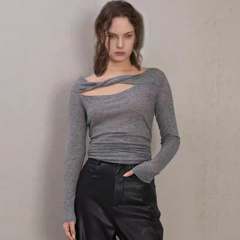 【LOCAT】 senseaweek  一字肩打底上衣  SA950