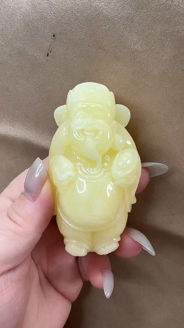 琥珀颈饰未镶嵌吊坠