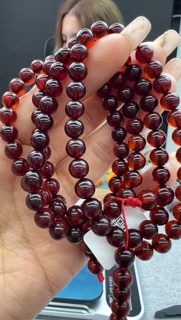 【闪购商品】琥珀颈饰未镶嵌45秒拍号