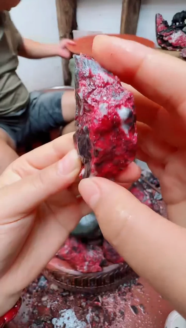 天然辰砂朱砂原矿石27