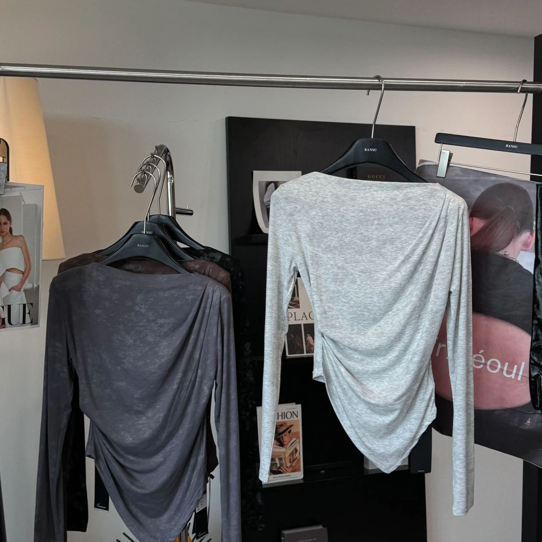 901-1000长袖针织时尚休闲百搭宽松显瘦纯色