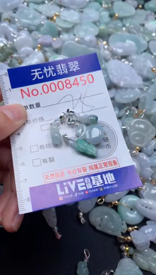 颈饰未镶嵌翡翠8450