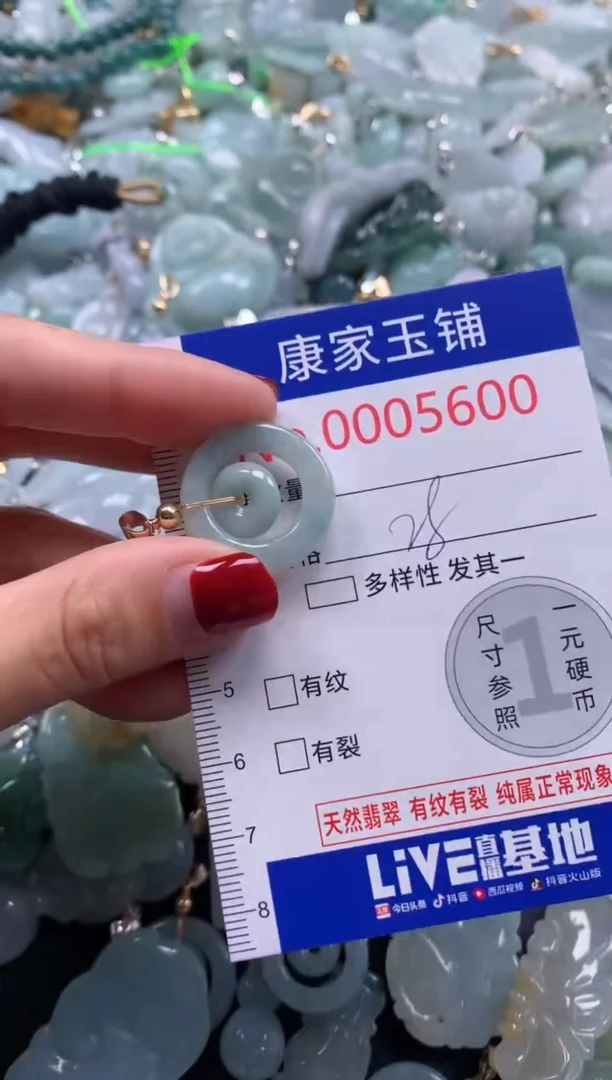 颈饰未镶嵌翡翠5600