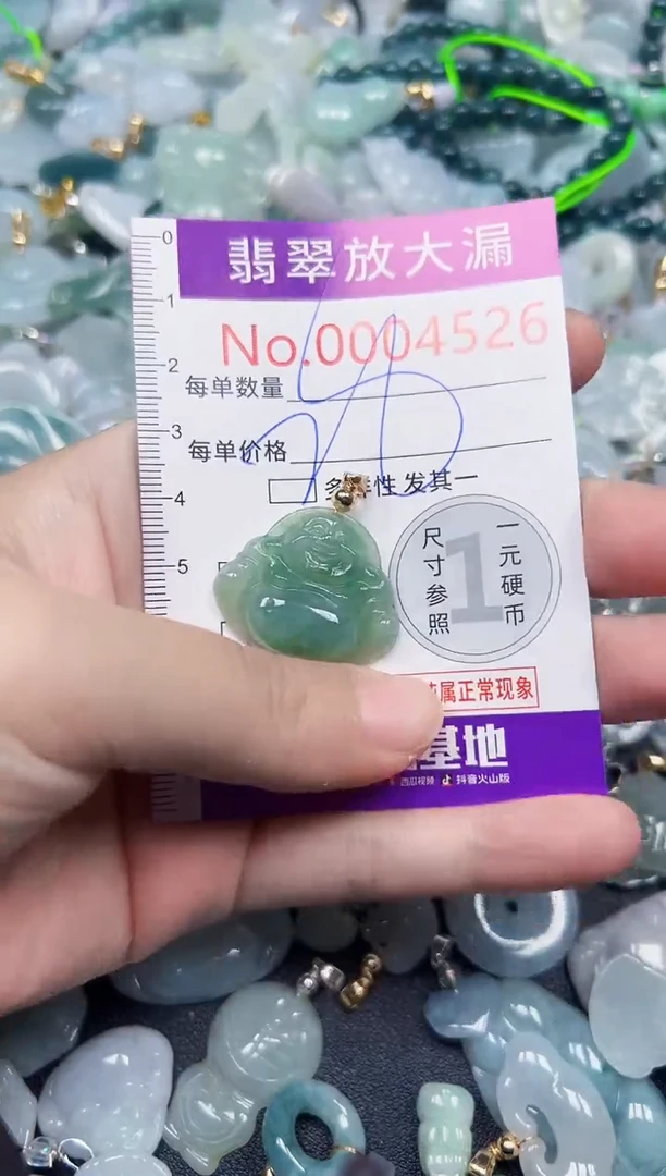 颈饰未镶嵌翡翠4526