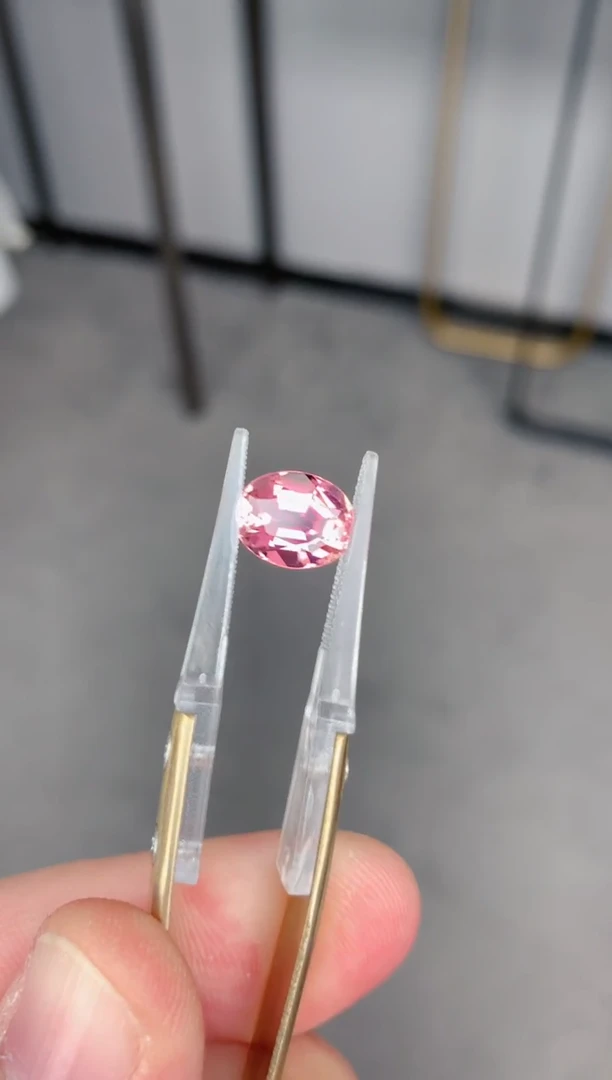 未镶嵌裸石碧玺3ct 粉碧玺 定制