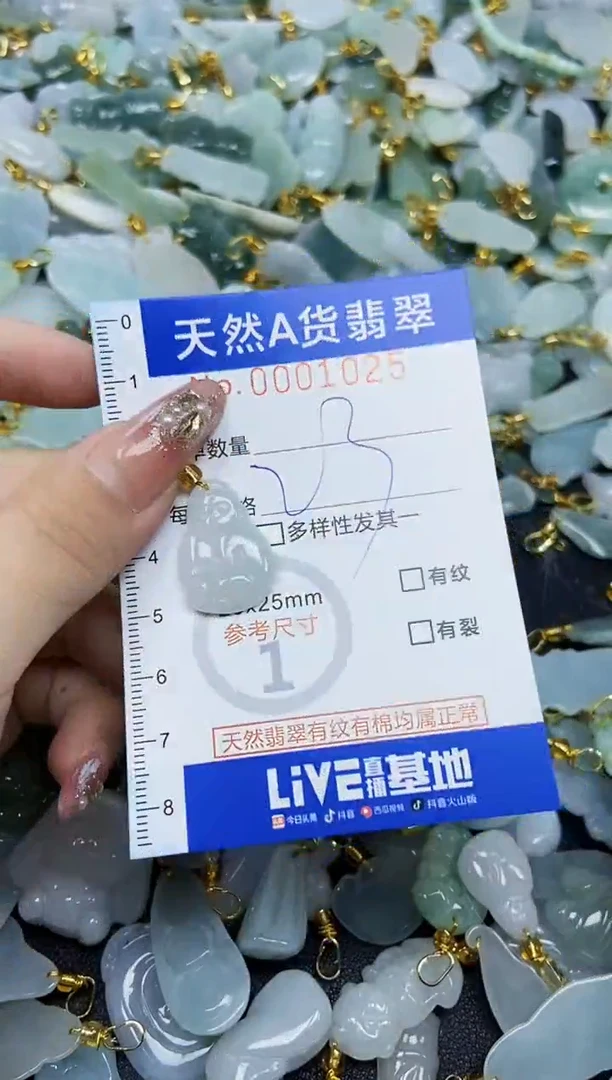 翡翠未镶嵌颈饰天然A货翡翠