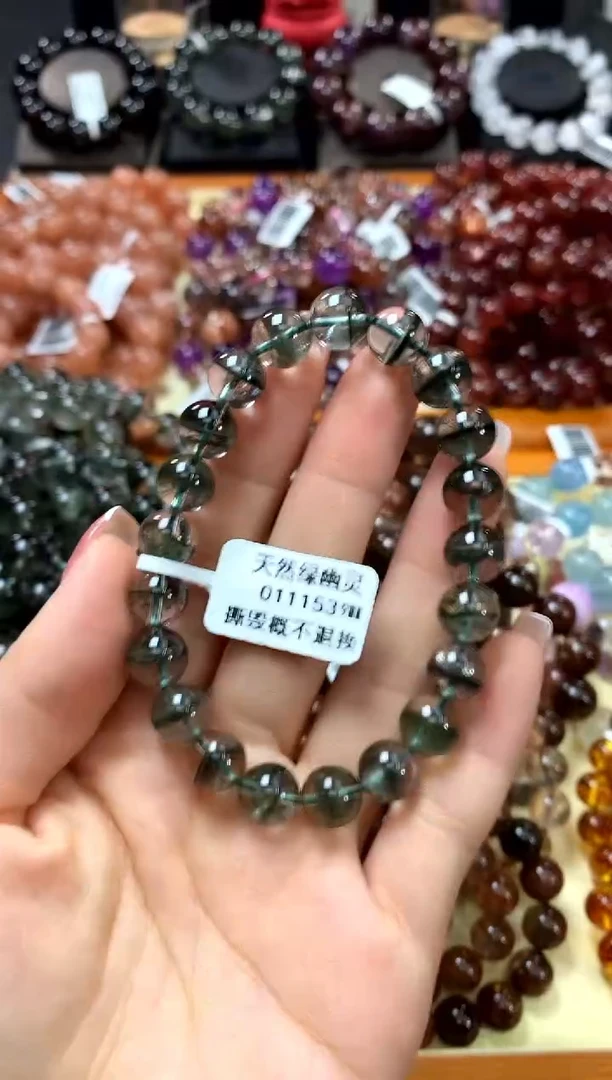 未镶嵌手串水晶9*