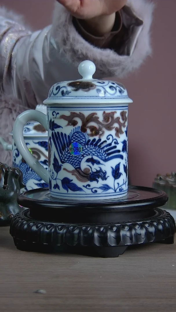 景韵堂仿清茶叶末釉