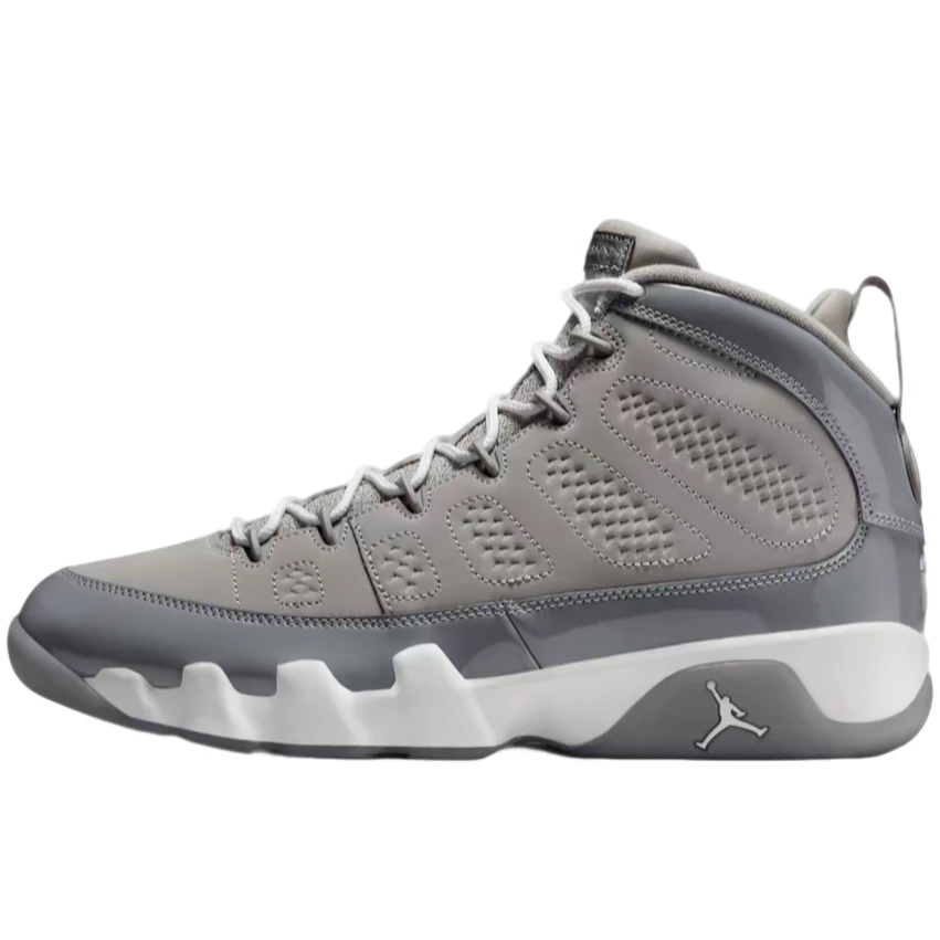 NIKE/耐克Air Jordan 9 AJ9 酷灰防滑中帮复古篮球鞋 HV4794-011