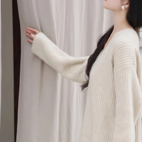 【清仓活动款】【初雪恋人】新款秋冬宽松显瘦套装纯色韩版气质时尚