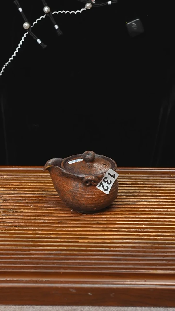 万古烧粗陶手工茶具