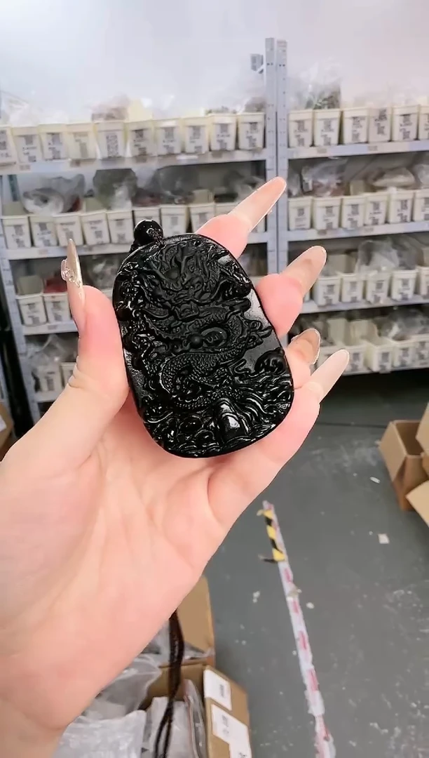 黑曜岩合金颈饰X-D335155