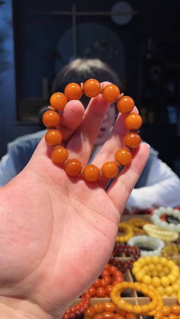 手链蜜蜡未镶嵌14左右