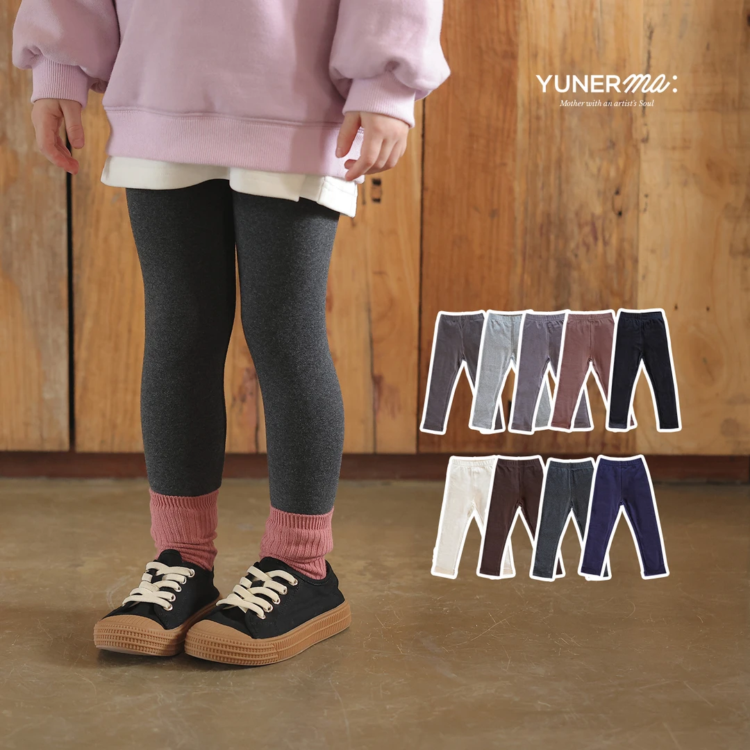 允儿妈女童【软糯高弹】幼儿园百搭经典打底裤