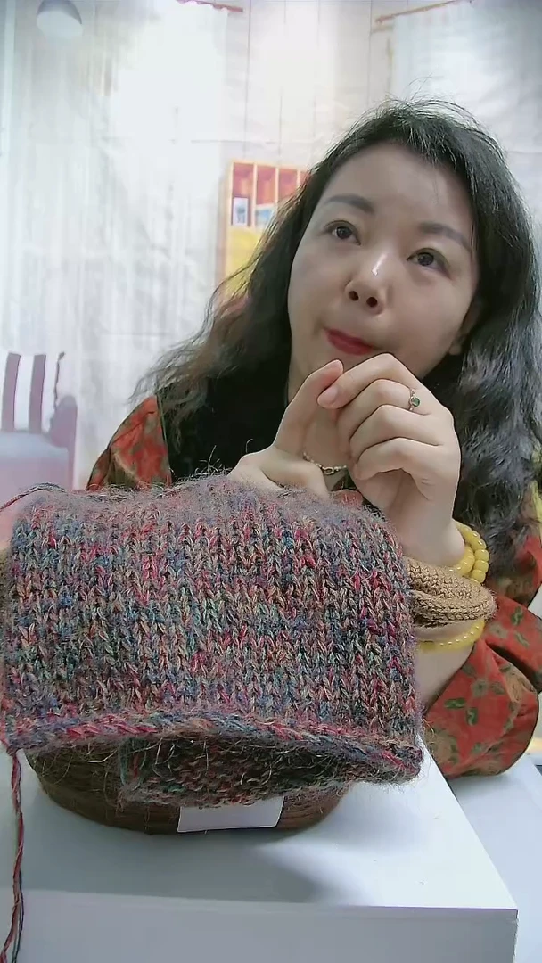 混纺 【G197酱果】新品美丽诺纯羊毛1团(0.5斤)(适用11-12号针)