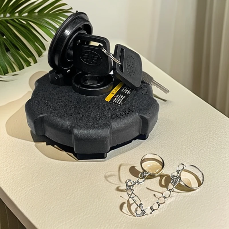 货车防盗油箱盖密封适用一汽解放j6p悍V赛龙原厂配套油箱盖