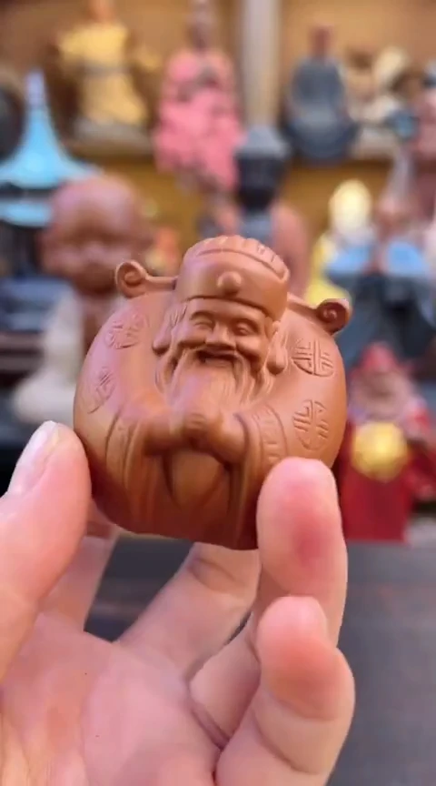 紫砂茶宠器闵茶宠摆件