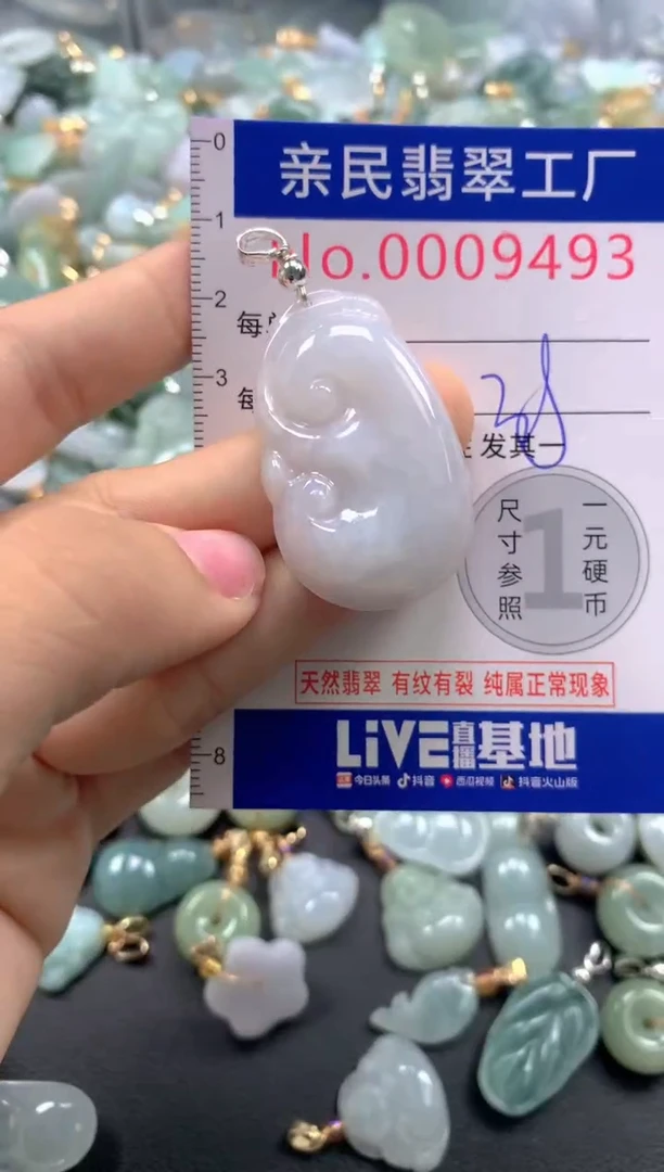 颈饰未镶嵌翡翠9493