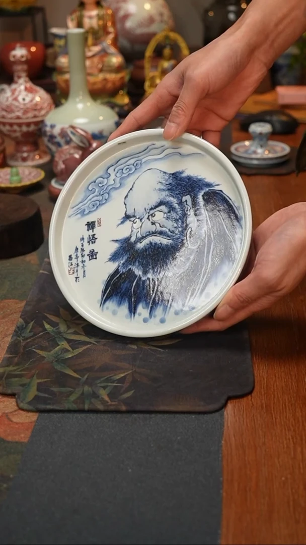 康亭守艺禅悟图壶承