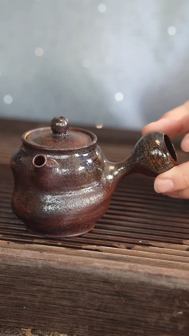 茶壶紫砂原矿手工制作22号 150cc