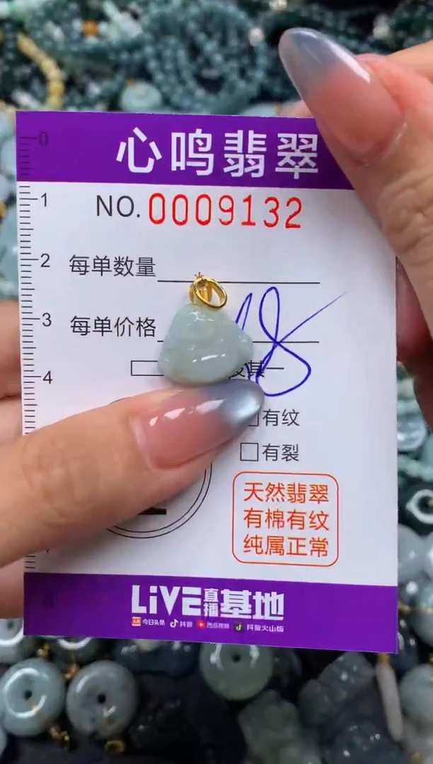颈饰未镶嵌翡翠闪购009132