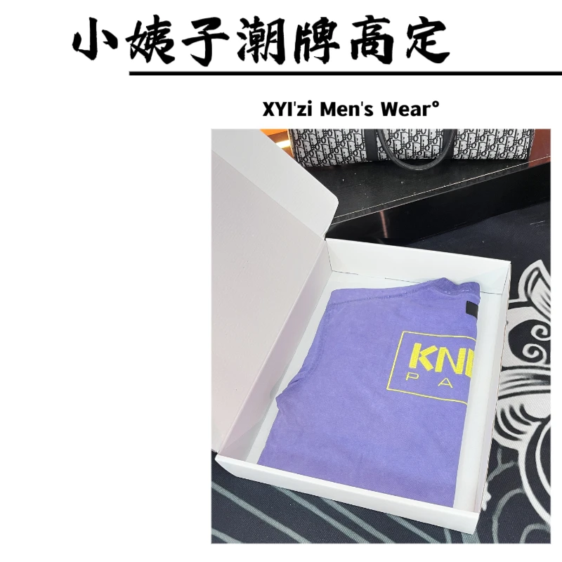 【11号-海棠花刺绣】重磅水洗小众设计师款男女同款短袖-952067