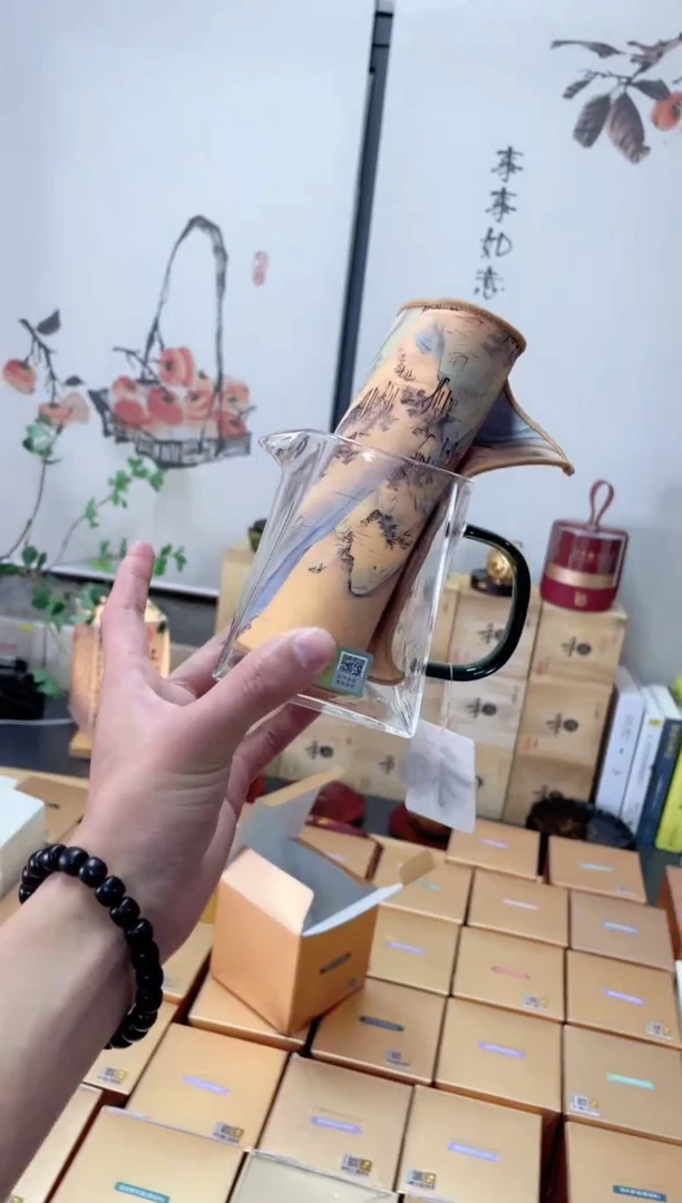 瀚然墨绿色+茶巾。。。