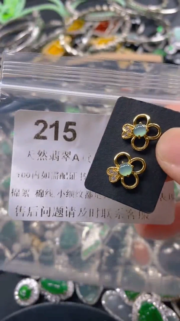 翡翠未镶嵌吊坠(不含链)215