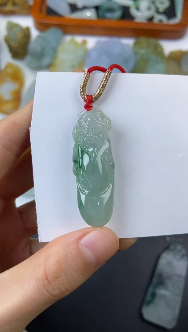 【闪购商品】翡翠颈饰未镶嵌财神