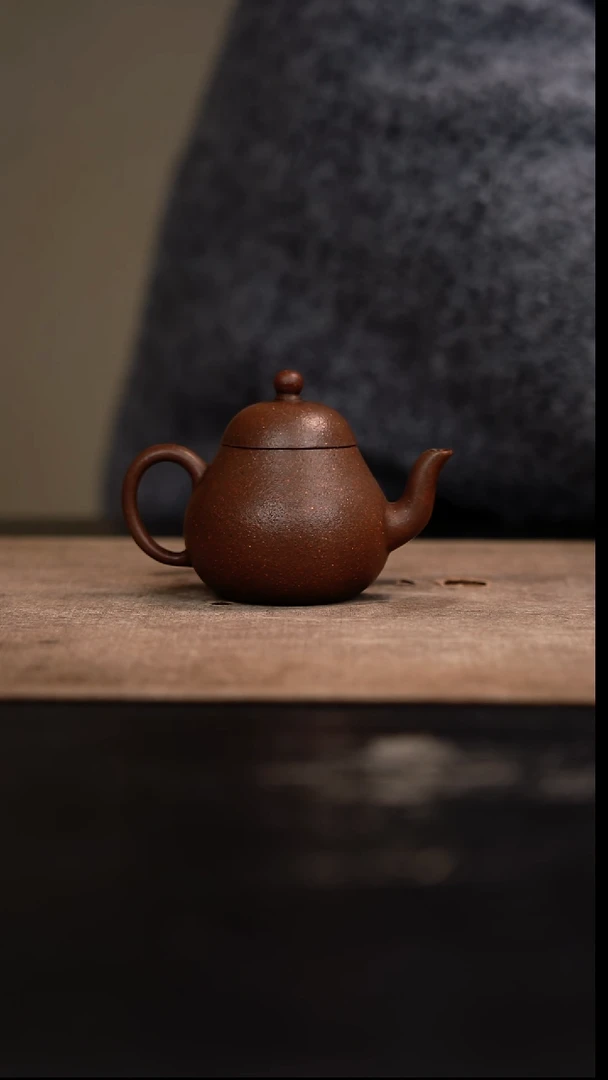 【闪购商品】紫砂茶壶梨形壶紫泥