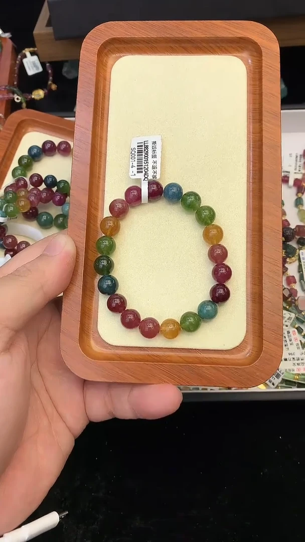 未镶嵌手串碧玺独家设计款多样性发其一