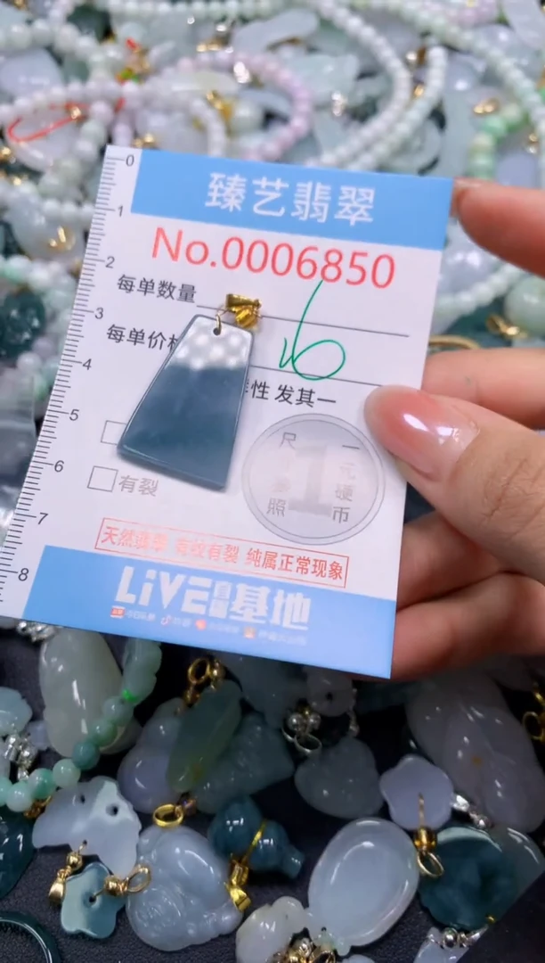 颈饰未镶嵌翡翠6850