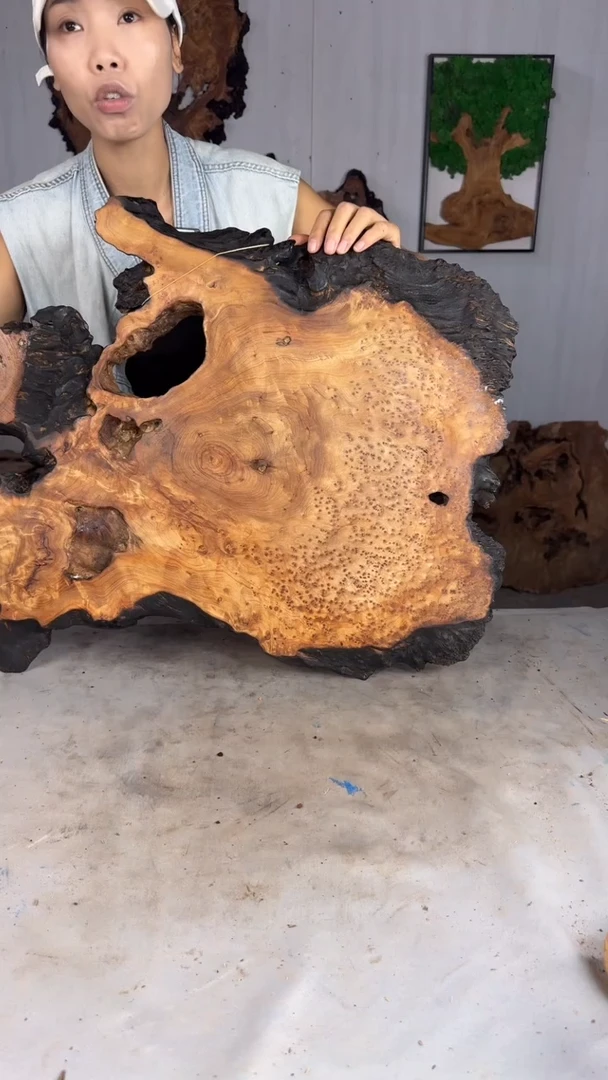 香杉木木头款杉木瘤挂件【原料】003