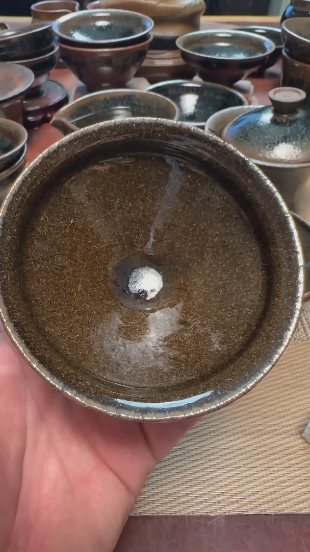 【闪购商品】茶盏通天龙窑柴烧建盏