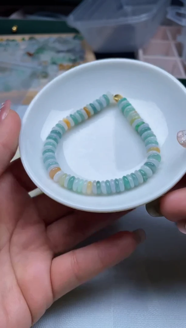 【闪购商品】翡翠颈饰未镶嵌缅甸天然翡翠90
