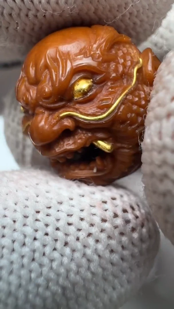 吊坠猴头核桃文玩文玩